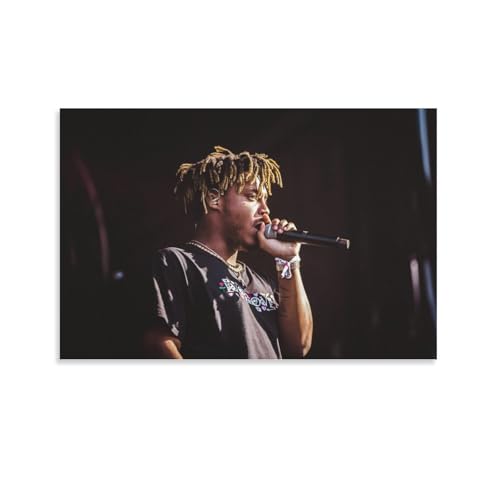 DAGUYS Rapper Juice Wrld Poster, 11 Kunstposter, Leinwand, Gemälde, Dekor, Wanddruck, Foto, Zuhause, moderne dekorative Poster, 60 x 90 cm von DAGUYS