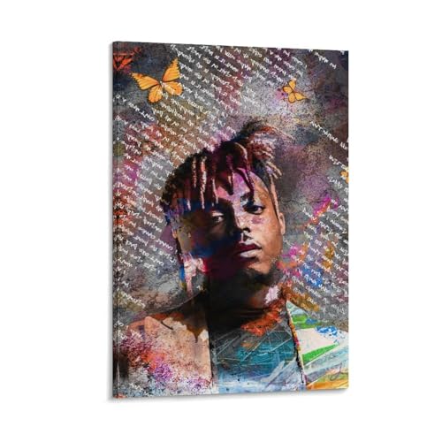 DAGUYS Rapper Juice Wrld Poster, Wandkunstdrucke, 20 x 30 cm, 6 Stück von DAGUYS