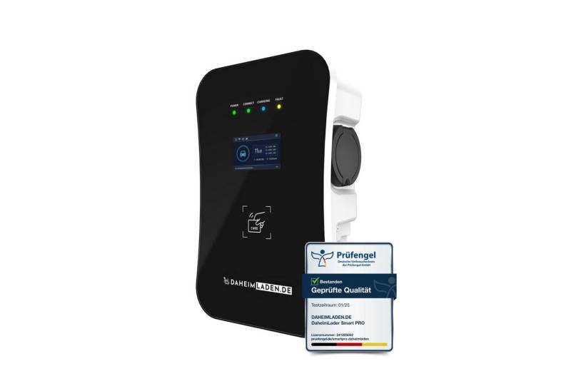 DAHEIM LADEN Elektroauto-Ladestation DaheimLader Smart PRO Wallbox, 11kW / 16A, 3-phasig, mit App, RFID, softwarebasierter Stromzähler, DockingStation, OCPP Version 1.6j DAHEIM LADEN Elektroauto-Ladestation DaheimLader Smart PRO Wallbox, 11kW / 16A, 3-phasig, mit App, RFID, softwarebasierter Stromzähler, DockingStation, OCPP Version 1.6j von DAHEIM LADEN