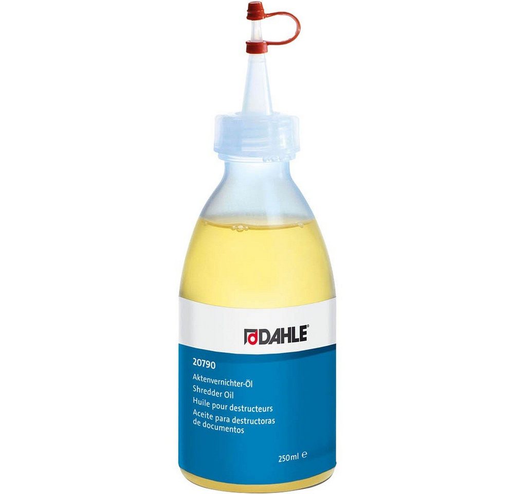 DAHLE 250ml Aktenvernichter-Öl zur Pflege/Reinigung Spezialöl für Shredder Klingenöl von DAHLE