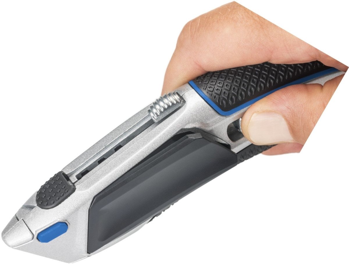 DAHLE Cutter Cutter Heavy Duty Metall/Kunststoff Trapezklinge schwarz/blau DAHLE Cutter Cutter Heavy Duty Metall/Kunststoff Trapezklinge schwarz/blau von DAHLE
