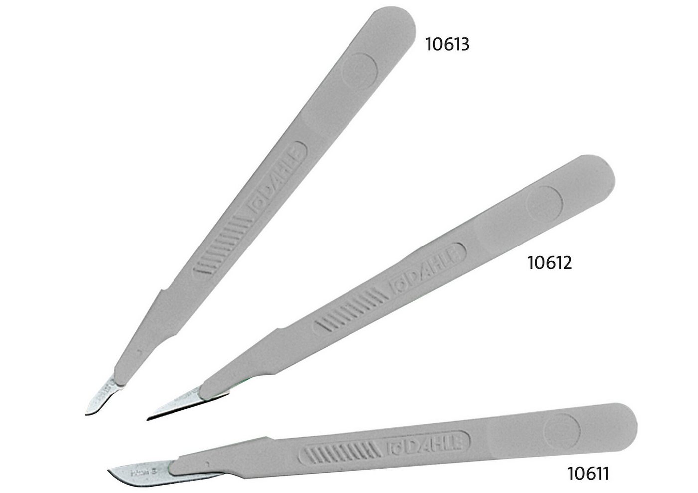 DAHLE Cuttermesser Dahle Einweg-Skalpell 10611 grau, Klinge Nr. 10 DAHLE Cuttermesser Dahle Einweg-Skalpell 10611 grau, Klinge Nr. 10 von DAHLE
