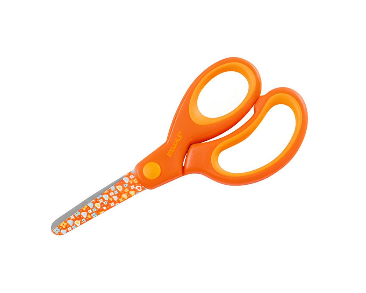 DAHLE Papierscheren Dahle Bunte Kinderschere Kids rund 5 Zoll 13cm, pink Motiv:Sweets von DAHLE