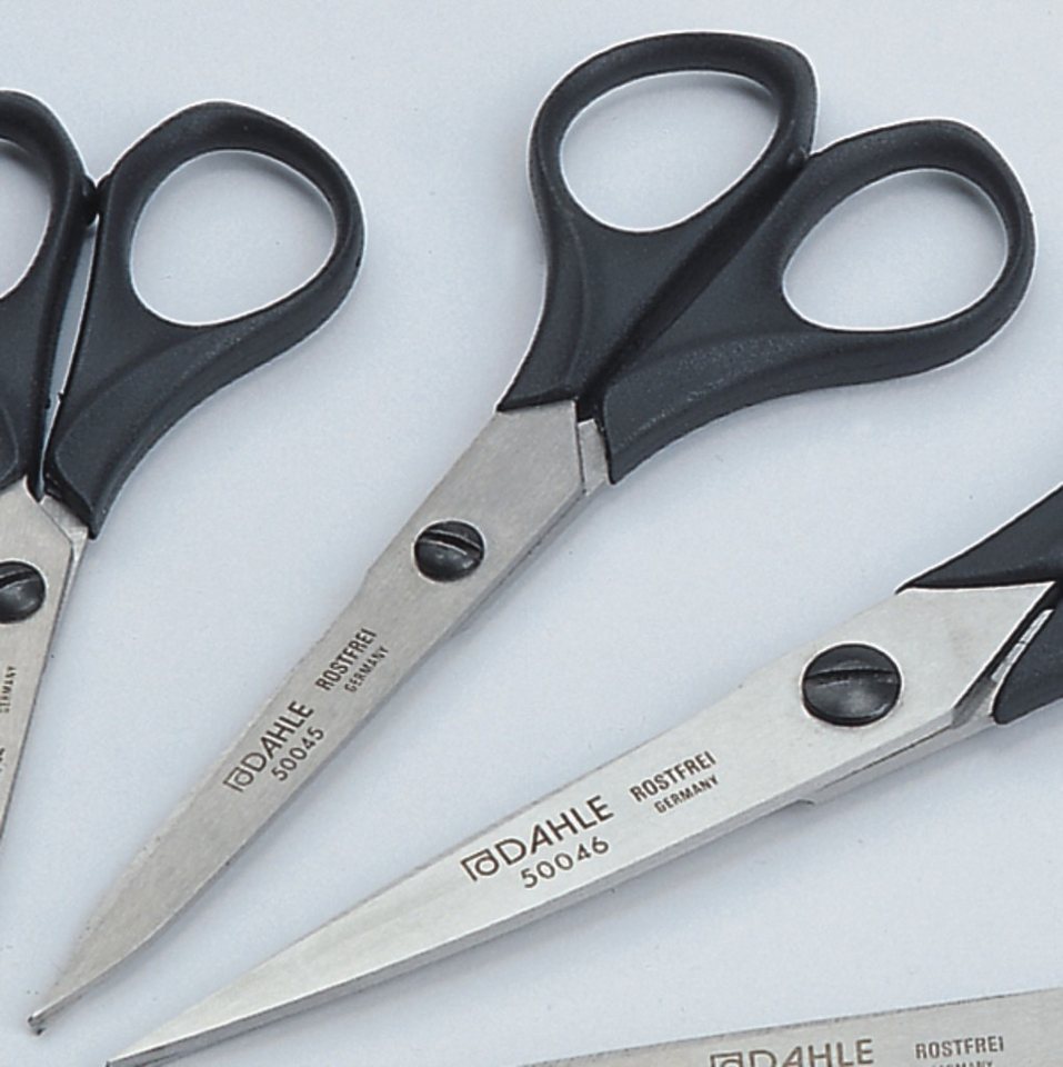 DAHLE Papierscheren Papier-Schere 13cm schwarz von DAHLE