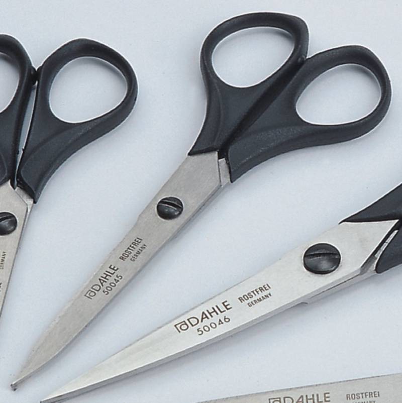 DAHLE Papierscheren Papier-Schere 13cm schwarz von DAHLE