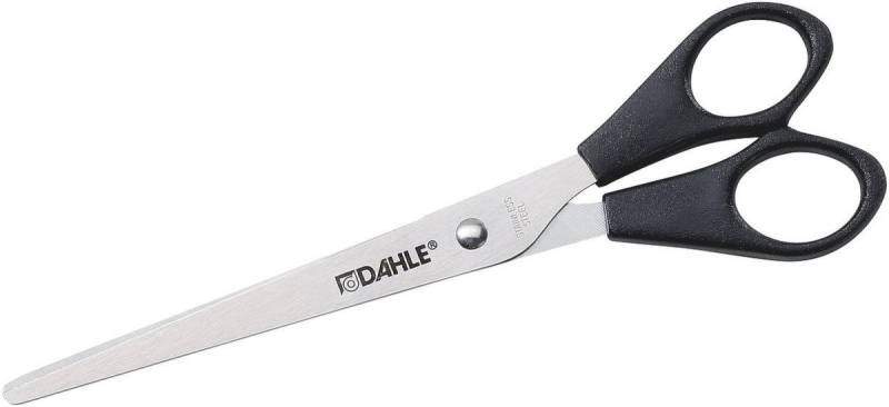 DAHLE Papierscheren Universalschere Haushaltsschere Home 17cm schwarz. von DAHLE