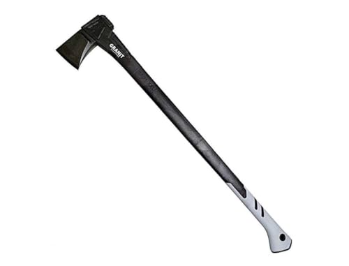 DAHLMANN GA01-XXL Spaltaxt Axt Länge 920 mm Kopfgewicht 1700 g Klingen- und Transportschutz by Granit Black Edition von DAHLMANN