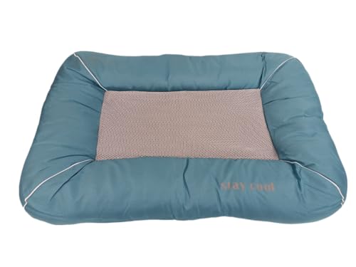 DAHLMANN Stay Cool Selbstkühlendes Hundebett Farbe: Aqua Kühlmatte Hund Katze Haustiere Gr. L Maße: 76x53x7cm DAHLMANN Stay Cool Selbstkühlendes Hundebett Farbe: Aqua Kühlmatte Hund Katze Haustiere Gr. L Maße: 76x53x7cm von DAHLMANN