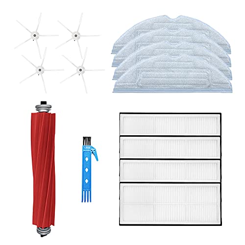 Zubehör-Kit für Roborock S7/S7+/S7 MaxV/S7 MaxV Plus/S7 MaxV Ultra Roboter-Staubsauger Ersatzteile 13 Packungen mit Gummi-Hauptbürste Hepa-Filter Seitenbürste Wischtuch Zubehör-Kit für Roborock S7/S7+/S7 MaxV/S7 MaxV Plus/S7 MaxV Ultra Roboter-Staubsauger Ersatzteile 13 Packungen mit Gummi-Hauptbürste Hepa-Filter Seitenbürste Wischtuch von DAHONG