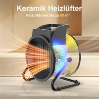 DAHTEC Gebläseheizer 9000W Gelb - Energieklasse A - Industrielle Leistung - Express-Aufheizung DAHTEC Gebläseheizer 9000W Gelb - Energieklasse A - Industrielle Leistung - Express-Aufheizung von DAHTEC