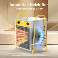 Industrie-Elektroheizer 15kW - Robuster Gebläseheizer mit Überhitzungsschutz, ideal für Baustelle & Garage - DAHTEC Industrie-Elektroheizer 15kW - Robuster Gebläseheizer mit Überhitzungsschutz, ideal für Baustelle & Garage - DAHTEC von DAHTEC