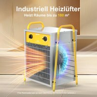 Industrie-Elektroheizer 22kW - Tragbarer Gebläseheizer, Stahlgehäuse, Überhitzungsschutz für Baustelle - DAHTEC Industrie-Elektroheizer 22kW - Tragbarer Gebläseheizer, Stahlgehäuse, Überhitzungsschutz für Baustelle - DAHTEC von DAHTEC