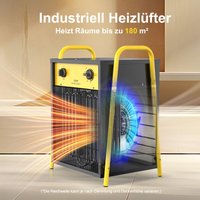 Industrie-Elektroheizer 22kW - Tragbarer Gebläseheizer mit Thermostat & Überhitzungsschutz - DAHTEC Industrie-Elektroheizer 22kW - Tragbarer Gebläseheizer mit Thermostat & Überhitzungsschutz - DAHTEC von DAHTEC