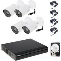 Dahua - video überwachung kit 4 kameras 5 mpx P2P cloud 2 tb von DAHUA