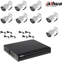 Dvr kamera kit 8 kanäle 8 kameras 2 mpx extern - Dahua Dvr kamera kit 8 kanäle 8 kameras 2 mpx extern - Dahua von DAHUA