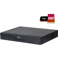 XVR5108H-I3-1 Pro Serie ai 1U WizSense Penta-brid 2K hd+ 8CH 5MP 5IN1 P2P smd Plus Gesichtserkennung ivs IoT beinhaltet eine 1TB ssd - Dahua von DAHUA