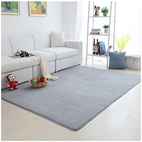 DAIHAN Teppich Fellteppich Kunstfell Plüsch Bettvorleger Shaggy Kurzflor Teppich Wohnzimmer Kinderzimmer, Schlafzimmer, Dekorativer Teppiche rutschfest,Grau,40x60CM DAIHAN Teppich Fellteppich Kunstfell Plüsch Bettvorleger Shaggy Kurzflor Teppich Wohnzimmer Kinderzimmer, Schlafzimmer, Dekorativer Teppiche rutschfest,Grau,40x60CM von DAIHAN