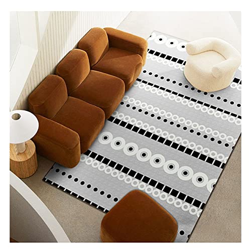 Nordischer einfacher Wohnzimmerteppich Nachttisch Matte Läufer Klassisch Luxuriös Hotelteppich Traditionell inspirierter Teppich Orientteppiche Zimmermatte für Büro und Zuhause XT-4 200*300cm von DAIHAN