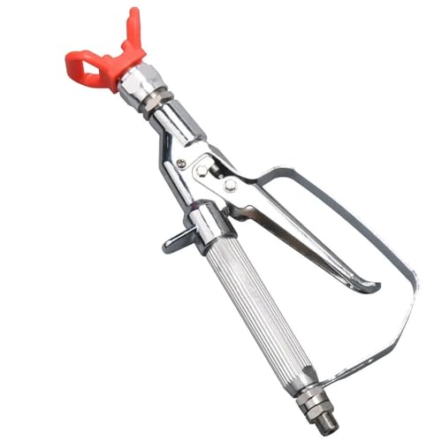 3600PSI Airless-Farbspritzpistole Inline 244161 mit Düsenschutzdruck for Pumpenspritzmaschine(Airless Spray Gun) von DAIHAOEE