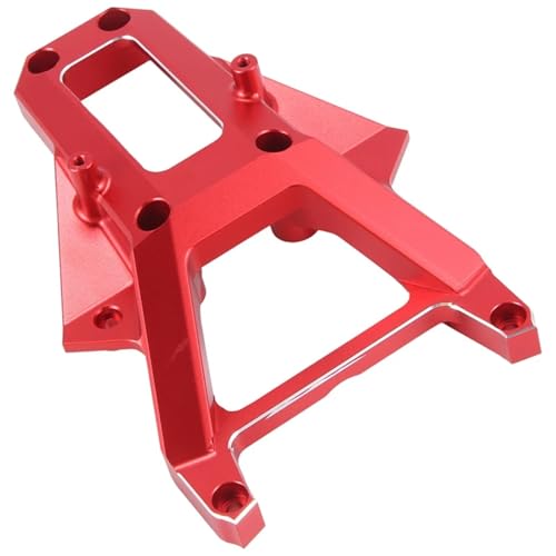 Metall Servo Halterung Lenkung Abdeckung Chassis Brace for TRAXXAS 1/6 XRT 8S 4WD 78086-4 for Monster Truck RC Auto Teile(Rood) von DAIHAOEE