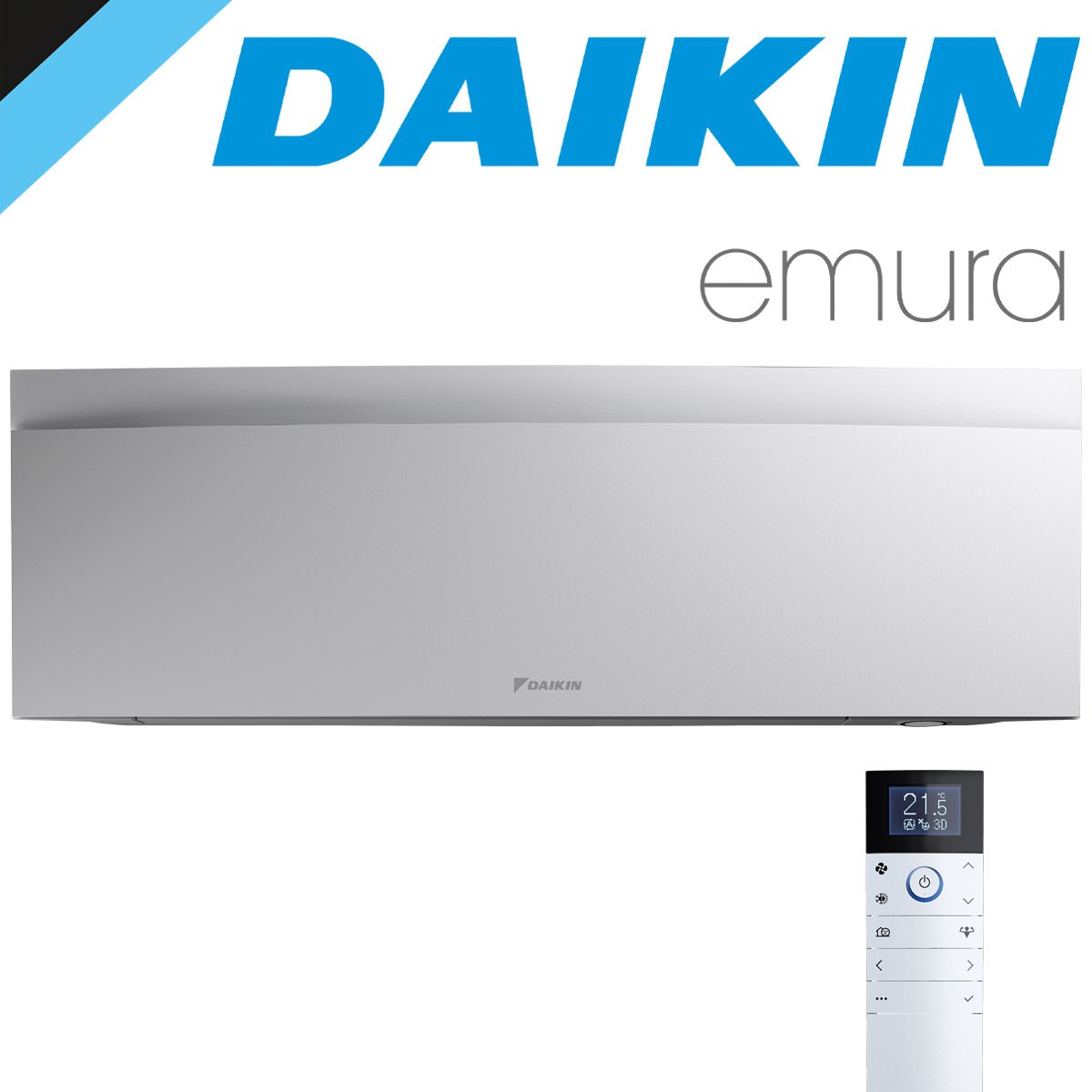 DAIKIN Emura 3 Wandgerät FTXJ20AW 2,0 kW | Mattweiß"" von DAIKIN