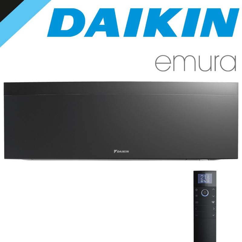 DAIKIN Emura 3 Wandgerät FTXJ35AB 3,5 kW | Mattschwarz"" von DAIKIN