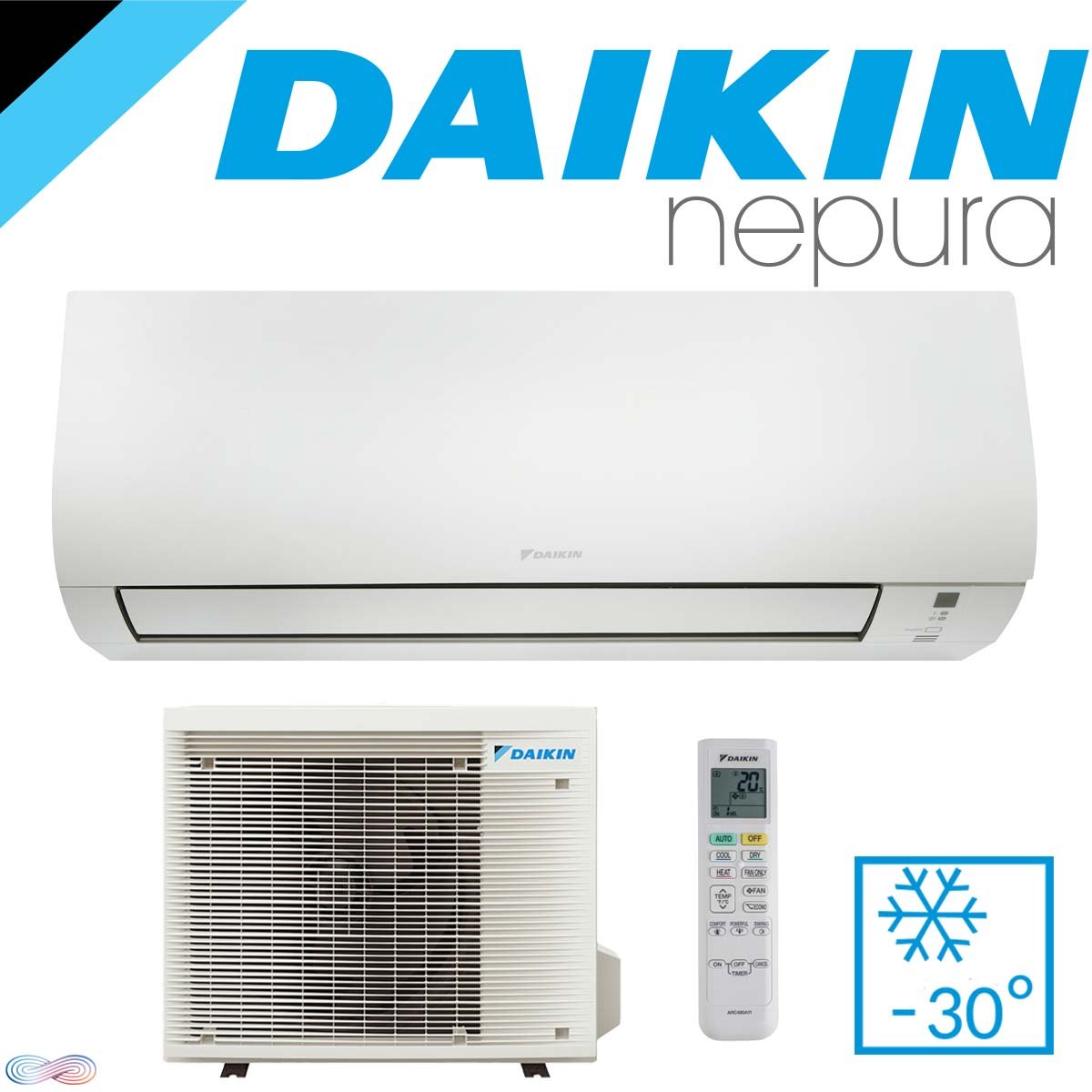 Daikin Klimaanlage Nepura Comfora 3,5 kW SET | FTXTP + RXTP"" von DAIKIN