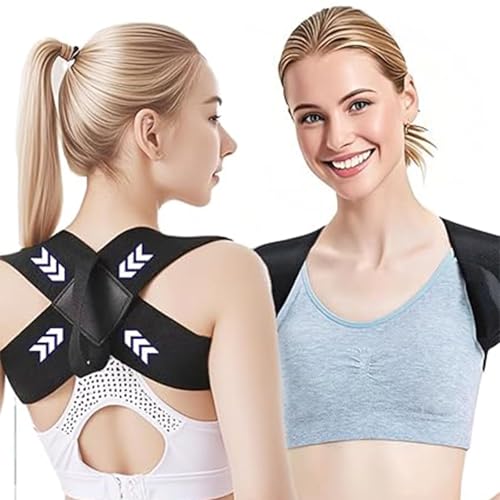 DAILIENFUS Innovativer Rücken Geradehalter für eine aufrechte Körperhaltung,Haltungskorrektur Rücken für eine ergonomische Keine Anpassung erforderlich, Herren Damen Rückenstützgürtel (L) von DAILIENFUS