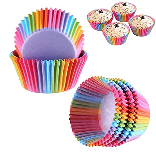 200 Stück muffinförmchen papier cupcake formen Regenbogen Papier muffinform für Dessert Hochzeit Geburtstag Party 200 Stück muffinförmchen papier cupcake formen Regenbogen Papier muffinform für Dessert Hochzeit Geburtstag Party von KowyKo