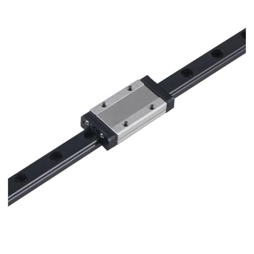 1 stücke Miniatur Linearführungsschiene 100-1000mm + Schwarz Rutsche Wagen for 3D Drucker Teil(MGN9 H,500mm) von DAISHUJIE