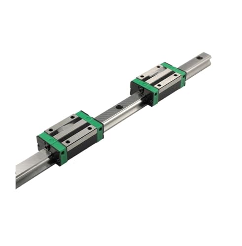 1PC Platz Linearführungsschiene 2pc + 4 stücke Flang Slide Block Wagen for CNC Router Gravur(2Rail 4HGH20CA,1000mm) von DAISHUJIE
