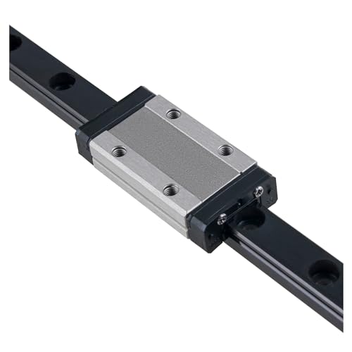 1PC Schwarz Miniatur Linear Schiene Rutsche 300 350 400 450 500 600 800mm 1pc Guide + Wagen(MGN12C,900mm) von DAISHUJIE