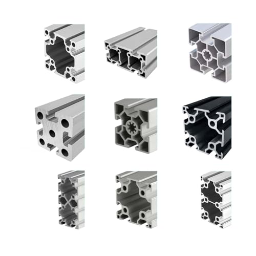 DAISHUJIE Alu Profil 6060 6090 60120 Aluminiumprofil Linearschienen-Extrusion CNC 3D-Druckerteile Metallrahmenmaschine BS-8-6060(10-6060J,150mm) von DAISHUJIE