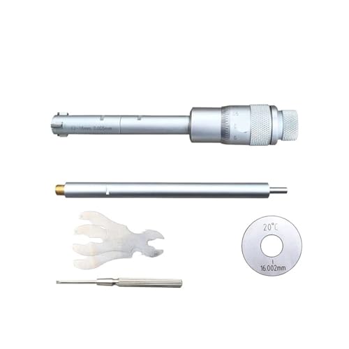 DAISHUJIE Innenmikrometer Dreipunkt-Innenmikrometer 3-4 mm 4-5 mm 5-6 mm 6-8 mm 8-10 mm 10-12 mm 12-16 0,004 mm Dreipunkt-Innenmikrometer(3-4mm) von DAISHUJIE