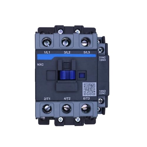 DAISHUJIE Leistungsschütz NXC-40 NXC-50 NXC-65 40A 50A 65A Schütz Magnetisches AC-Schütz 24V 36V 110V 220V 380V CJX2 NXC LC1(NXC-50 50A,36V) von DAISHUJIE