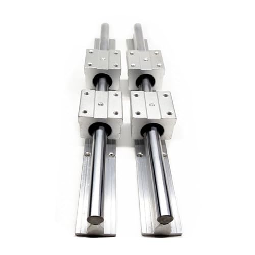 DAISHUJIE Linearführung SBR Linearführung 2 Stück SBR20/SBR16/SBR12 Länge 250 mm-950 mm 4 Stück Linearführung SBR12UU sbr20 Linearschienenwellenunterstützung for CNC Par(SBR20UU,800mm) von DAISHUJIE