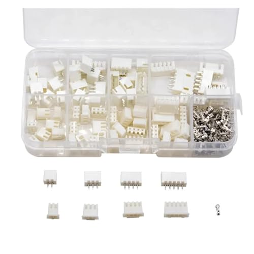 DAISHUJIE Steckverbinder 230 Teile/los PH2.0 2p 3p 4p 5 pin 2,0mm Pitch Terminal Kit Gehäuse Pin Header JST Stecker draht Adapter PH Kits for 3D drucker DAISHUJIE Steckverbinder 230 Teile/los PH2.0 2p 3p 4p 5 pin 2,0mm Pitch Terminal Kit Gehäuse Pin Header JST Stecker draht Adapter PH Kits for 3D drucker von DAISHUJIE