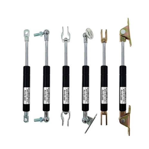DAISHUJIE gasfeder 18 * 8 Stange Gas frühling klapp scharnier Hub 50N-500N/5kg-50kg Kraft Lift unterstützung Loch Mitte Abstand 220mm hub Abstand 70mm(B Type,500N) von DAISHUJIE