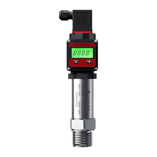 Drucksensor LCD-Display Druckmessumformer 4-20mA 0-5V 10V RS485 G1-4 Unterdruck-Druckmessumformer(4-20mA Output,-0.1-1Mpa) von DAISHUJIE