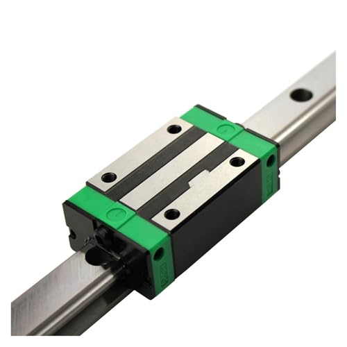 Linearführungsschiene 1 STÜCK HGR20 Linearführung 2 stücke Schiene + 4 stücke HGH20CA Slider HG20 Stahlflansch-Gleitblockwagen 200 mm -1500 mm(1500mm) von DAISHUJIE