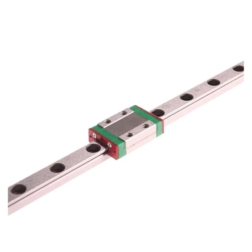 Linearführungsschiene 1 Stück MGN-Linearführung + MGN9H- oder MGN9C-Wagen for 3D-Drucker CNC 100–1000 mm Miniatur-Schienenschlitten(MGN12C,800mm) von DAISHUJIE