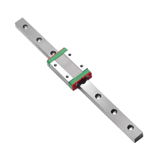Linearführungsschiene 1 stück 100 150 200 250 300 350 400 450 500mm Miniatur-linearschienenschlitten MGN9C MGN12C for CNC 3D-Drucker(MGN12C,250mm) von DAISHUJIE