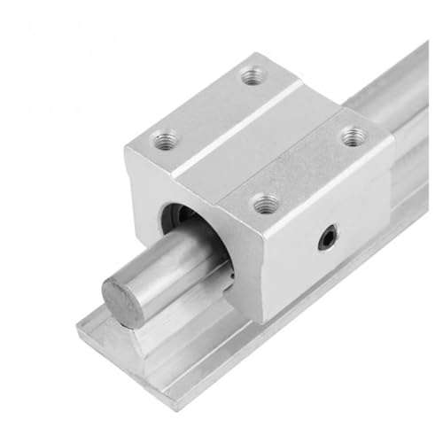 Linearführungsschiene 1PC Linear Rail Set SBR12 SBR16 SBR20 SBR25 300-1200MM 2PCS Guide + 4PCS Block Lager(SBR12,600mm) von DAISHUJIE