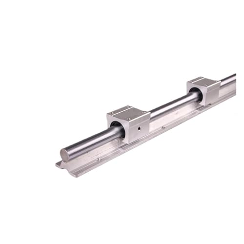 Linearführungsschiene 1PC Linearführungsschiene SBR12 SBR16 SBR20 2 stücke 300-2000mm + 4 stücke SBR12UU/SBR16UU/SBR20UU(SBR16,600mm) von DAISHUJIE