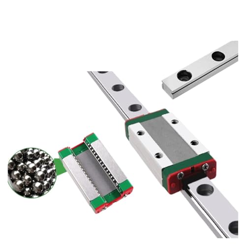 Linearführungsschiene 1PC MGN9 MGN12 MGN15 Miniatur Linear Schiene Rutsche 100-1000mm MGN Guide + MGN9H MGN12H MGN15H(MGN9H,550mm) von DAISHUJIE