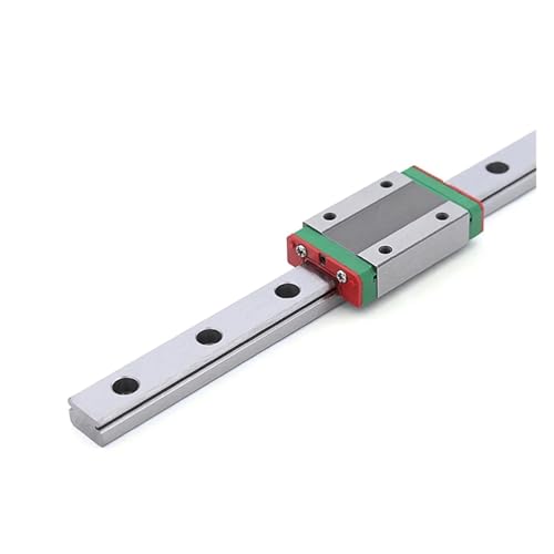 Linearführungsschiene 1PC Miniatur-Linearschienenschlitten 100 300 500 600mm 2pc Guide + 4pc Block for CNC-Teile(MGN12H,400mm) von DAISHUJIE