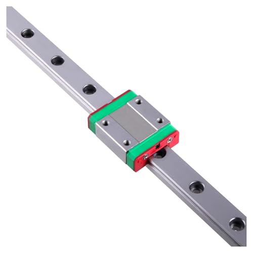 Linearführungsschiene 1PC Miniatur-Linearschienenschlitten 1pc Führung + Wagen 100-1000mm 3D-Drucker CNC(MGN9C,Only 1pc Block) von DAISHUJIE