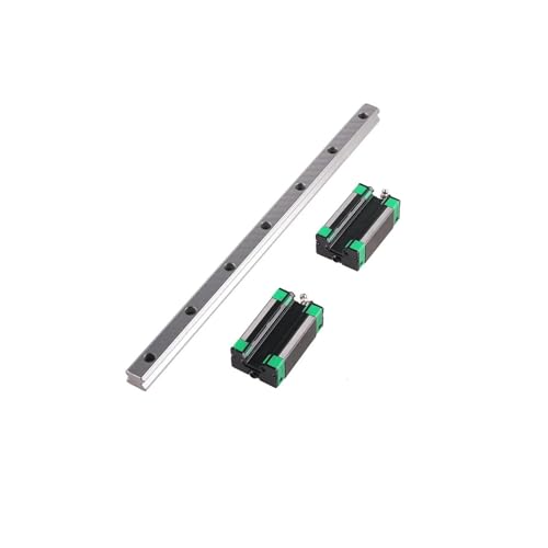Linearführungsschiene 1PC Platz Linear Führungen Schiene 2set + Block + Ball Schraube Blei 5mm + Mutter Gehäuse CNC Antrieb(HGR20-800 1605-800) von DAISHUJIE