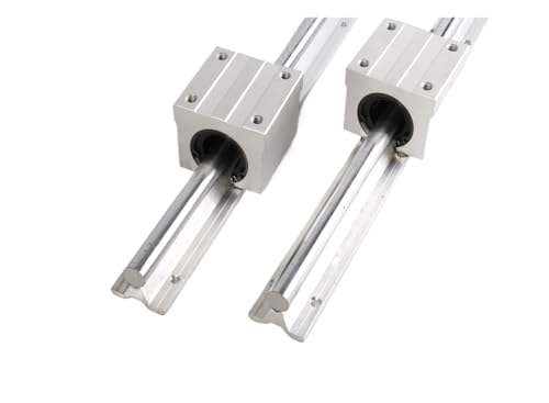 Linearführungsschiene 2 STÜCKE 20mm Linearführungsschiene 300-1500mm Vollständig Unterstützt mit SBR16UU Lagerblock CNC Teil(2 Rails 4 SBR16UU,1000mm) von DAISHUJIE