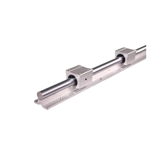 Linearführungsschiene 2 Stück SBR20 200–2000 mm Linearführungsschiene und 4 Stück SBR20UU-Lagerblöcke(1200mm) von DAISHUJIE